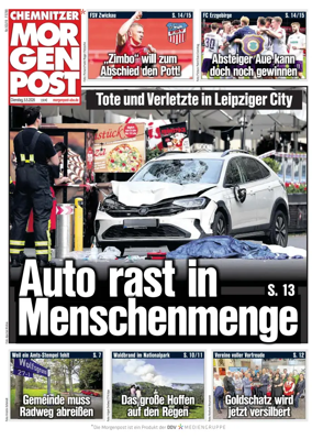 Cover of Chemnitzer Morgenpost