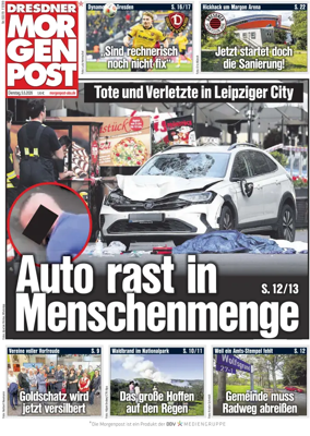 Cover of Dresdner Morgenpost