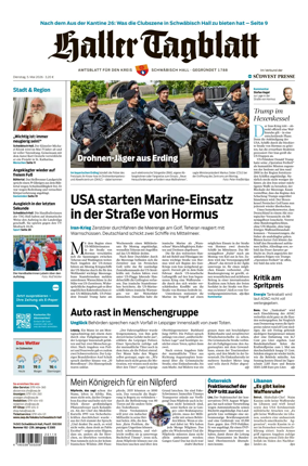 Cover of Haller Tagblatt