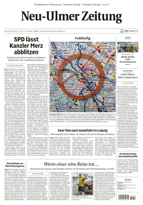 Cover of Neu-Ulmer Zeitung