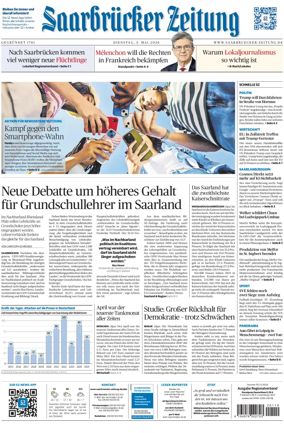 Cover of Saarbruecker Zeitung