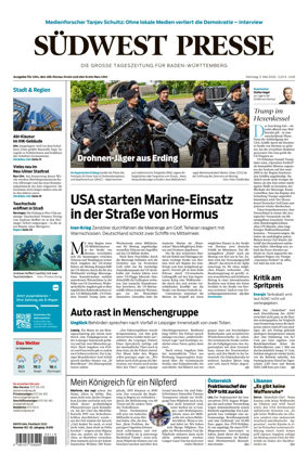Cover of Sudwest Presse