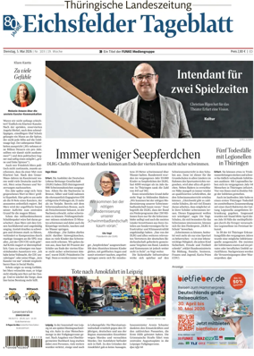 Cover of Thuringische Landeszeitung (Eichsfeld)