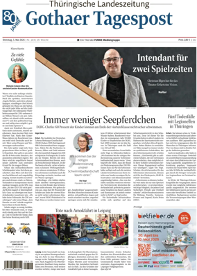 Cover of Thuringische Landeszeitung (Gotha)