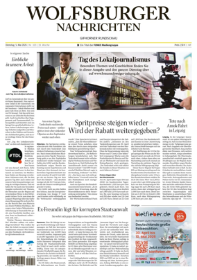 Cover of Wolfsburger Nachrichten (Wolfsburg-Gifhorn)