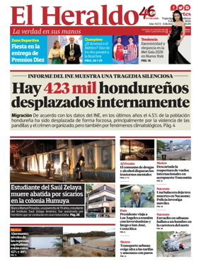 Cover of Diario El Heraldo