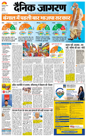 Cover of Dainik Jagran Delhi