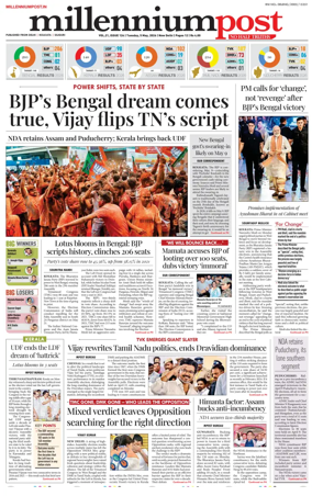 Cover of Millennium Post