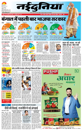 Cover of Nai Dunia - Bilaspur