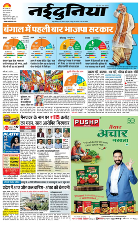 Cover of Nai Dunia - Raipur