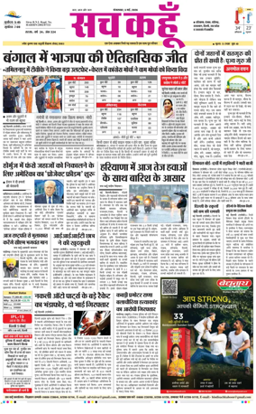 Cover of Sach Kahoon Haryana