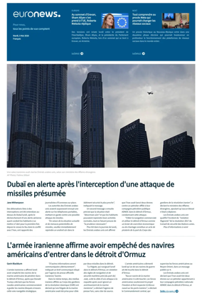 Cover of EuroNews (French Edition)