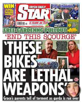 Cover of Irish Daily Star