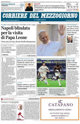 Cover of Corriere del Mezzogiorno (Campania)