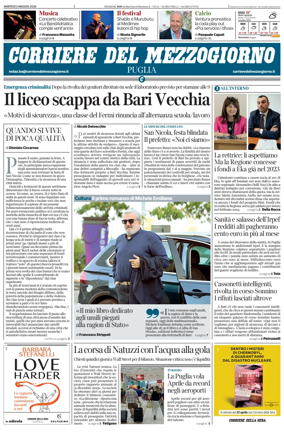 Cover of Corriere del Mezzogiorno (Puglia)