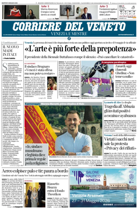 Cover of Corriere del Veneto (Venezia e Mestre)