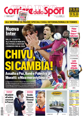 Cover of Corriere dello Sport (Lombardia)