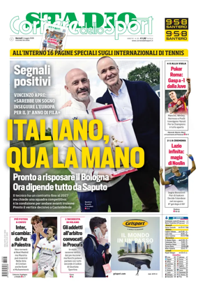 Cover of Corriere dello Sport Stadio (Bologna)