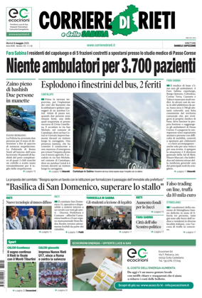 Cover of Corriere di Rieti