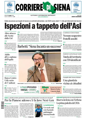 Cover of Corriere di Siena