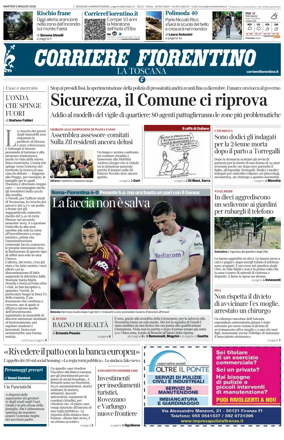 Cover of Corriere Fiorentino