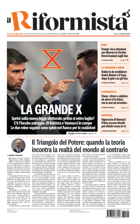Cover of Il Riformista (Italy)