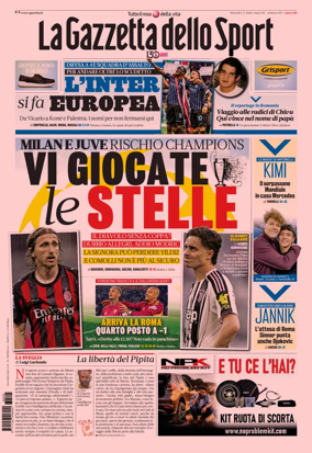 Cover of La Gazzetta dello Sport - Napoli