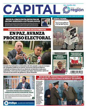 Cover of Capital Coahuila