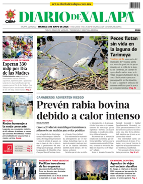 Cover of Diario de Xalapa
