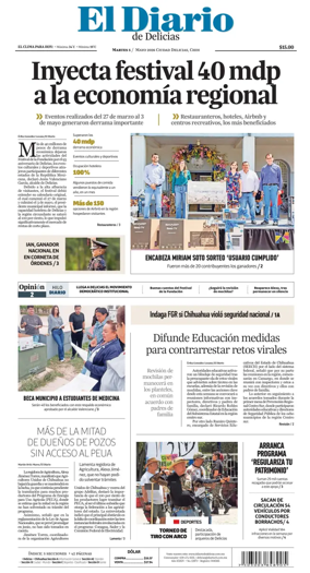 Cover of El Diario de Delicias