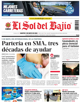 Cover of El Sol de Bajio