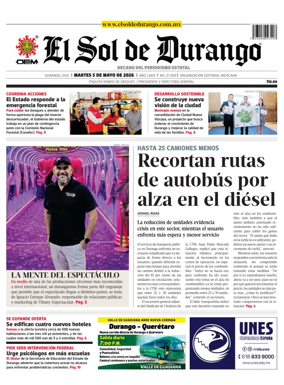 Cover of El Sol de Durango