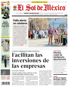 Cover of El Sol de Mexico