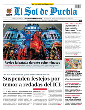 Cover of El Sol de Puebla
