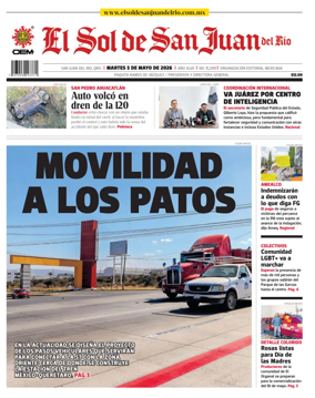 Cover of El Sol de San Juan del Rio