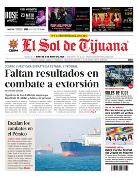 Cover of El Sol de Tijuana