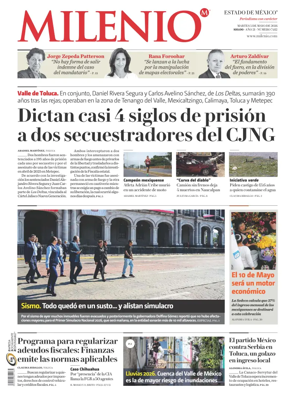 Cover of Milenio Edo de Mexico