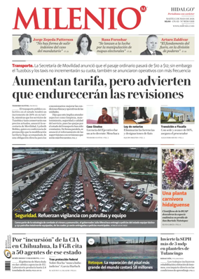 Cover of Milenio Hidalgo