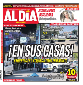 Cover of Periodico Al Dia (Irapuato)