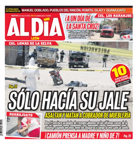 Cover of Periodico Al Dia (Leon)