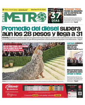 Cover of Publimetro Guadalajara