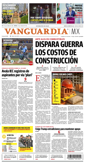 Cover of Vanguardia
