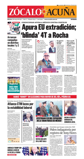 Cover of Zocalo Acuna