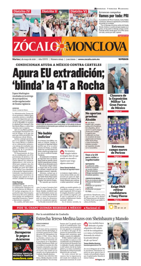 Cover of Zocalo Monclova