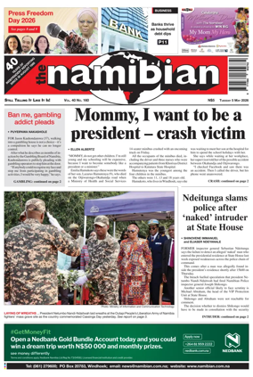 Cover of The Namibian