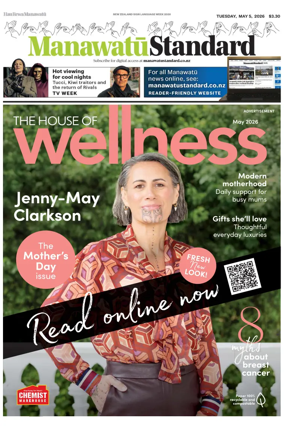 Cover of Manawatu Standard