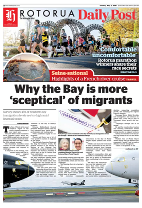 Cover of Rotorua Daily Post