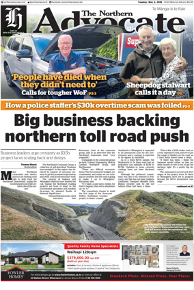 Cover of The Northern Advocate