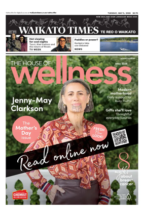 Cover of Waikato Times