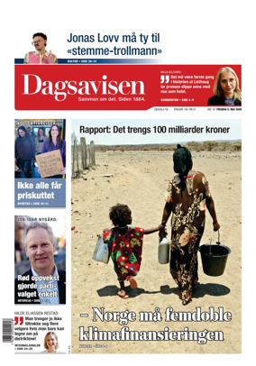 Cover of Dagsavisen